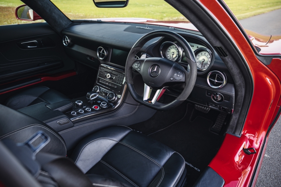 Low-Mileage Mercedes-Benz SLS AMG Looks Like It’s Ready To Fly