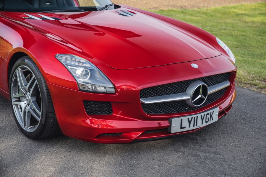 Low-Mileage Mercedes-Benz SLS AMG Looks Like It’s Ready To Fly