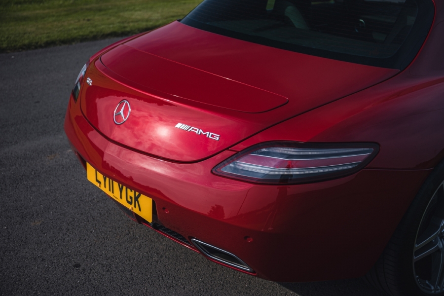 Low-Mileage Mercedes-Benz SLS AMG Looks Like It’s Ready To Fly