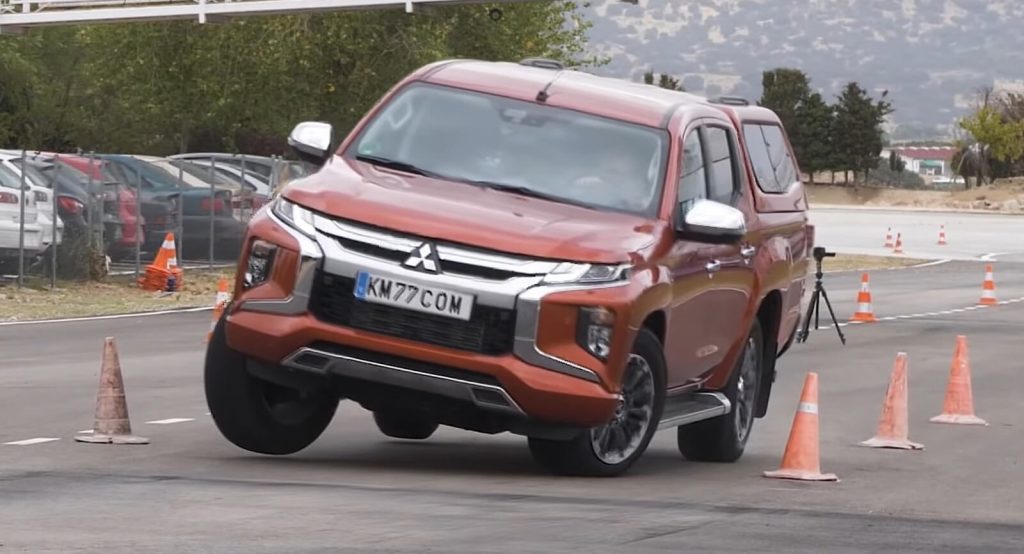  Mitsubishi L200 Isn’t The Ideal Vehicle To Avoid A Moose, But It Still Beat The BMW M235i GC