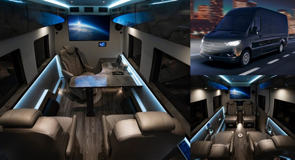 luxury mobile office sprinter van