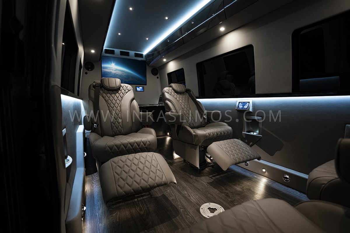 Inkas’ VIP Mobile Office Mercedes-Benz Sprinter Is For Handling Business On The Go