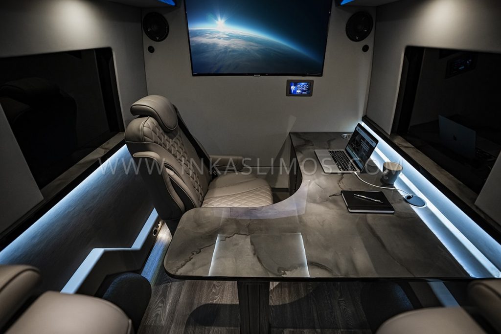 Inkas' VIP Mobile Office Mercedes-Benz Sprinter Is For Handling Business On  The Go | Carscoops