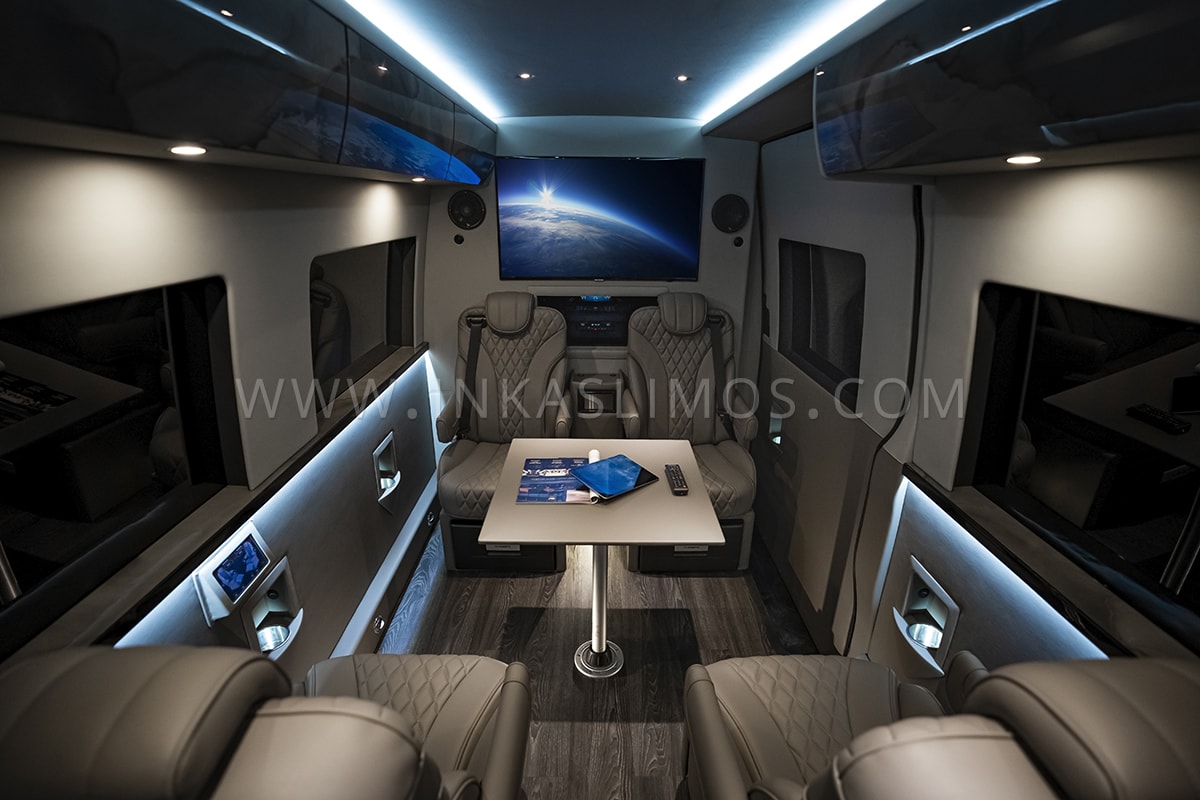 Inkas’ VIP Mobile Office Mercedes-Benz Sprinter Is For Handling Business On The Go