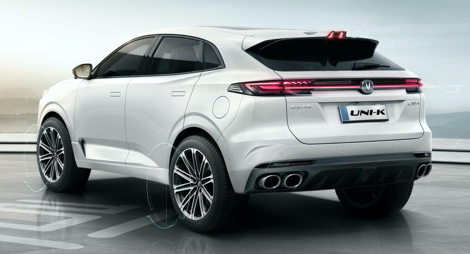 Changan unik габариты