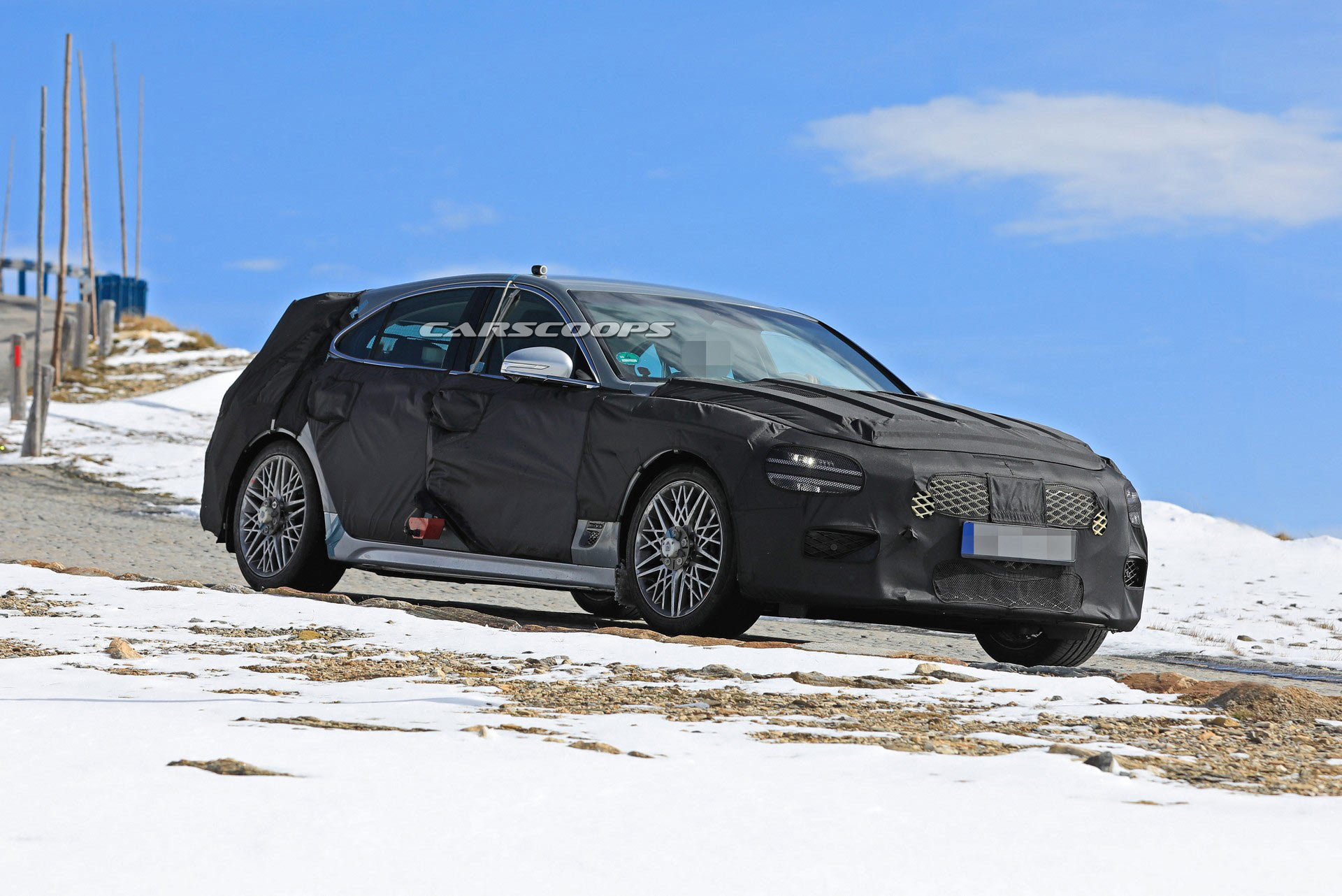 Winter Is Coming, So Is The New 2022 Genesis G70 Shooting Brake