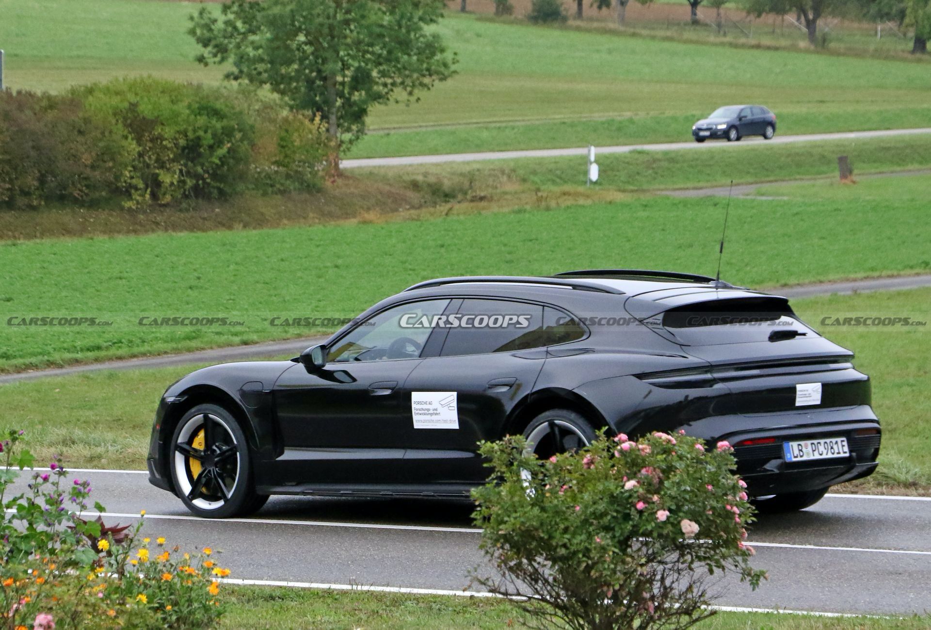 The New Electric Porsche Taycan Cross Turismo Is Shaping Up To Be A Looker