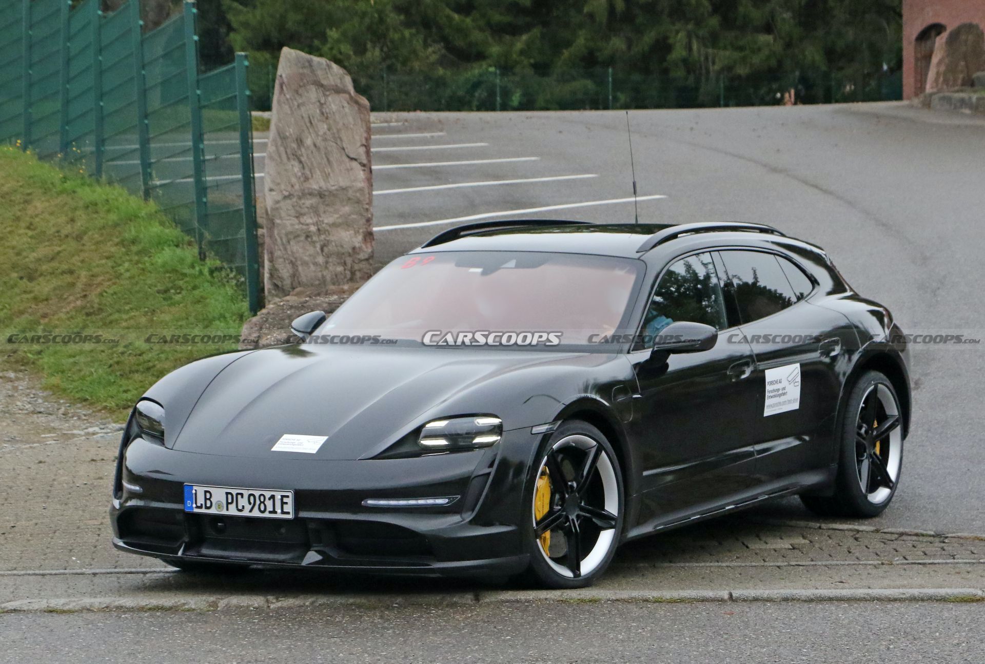 The New Electric Porsche Taycan Cross Turismo Is Shaping Up To Be A Looker