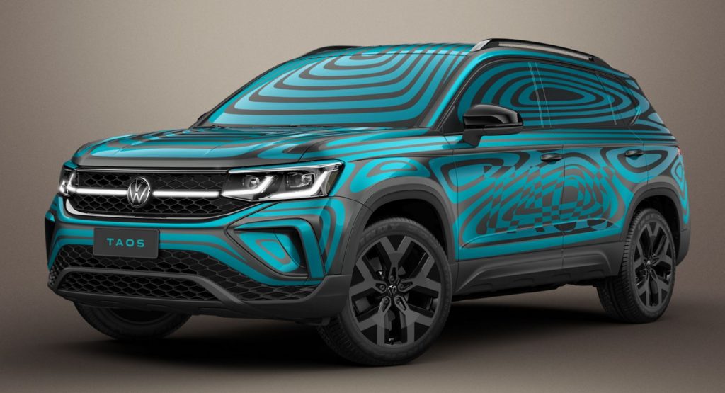  Get A Better Look At The New VW Taos In South American Specification