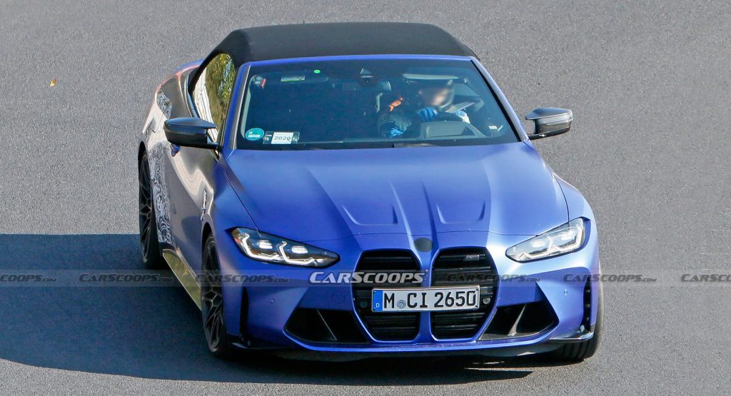 This Is Our Best Look Yet At The New 2021 BMW M4 Convertible