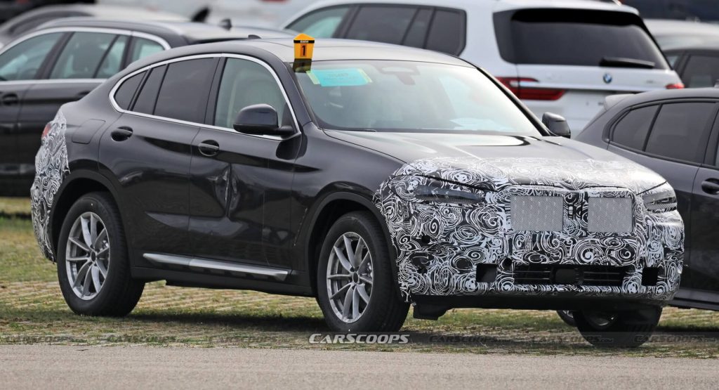  Looks Like The 2022 BMW X4 Facelift Will Stick To A Regular-Sized Twin Kidney Grille