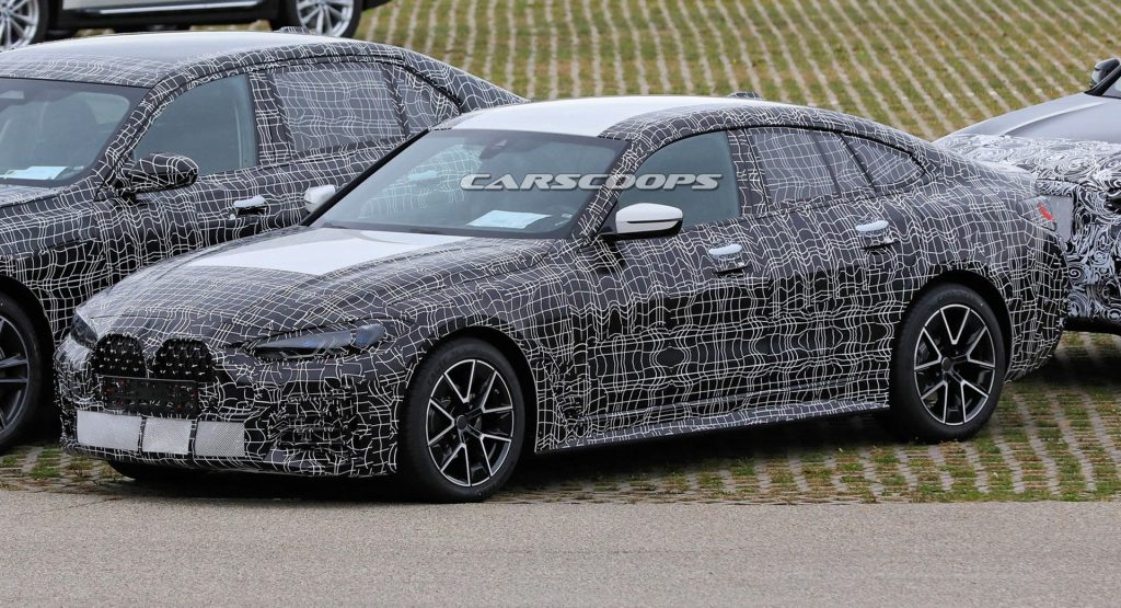  2022 BMW 4-Series Gran Coupe Spied With Massive Grille And Sleeker Styling