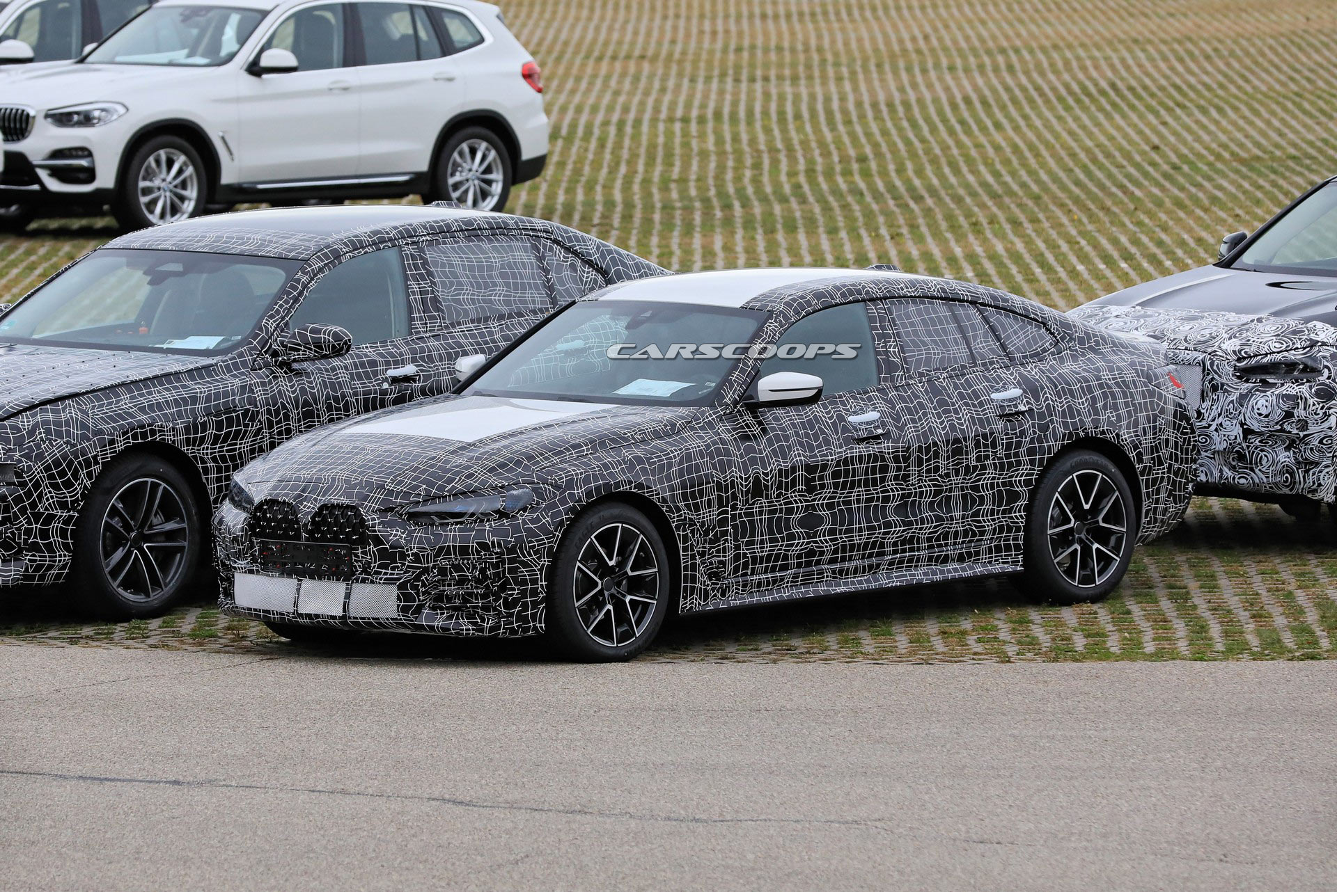 2022 BMW 4-Series Gran Coupe Spied With Massive Grille And Sleeker Styling