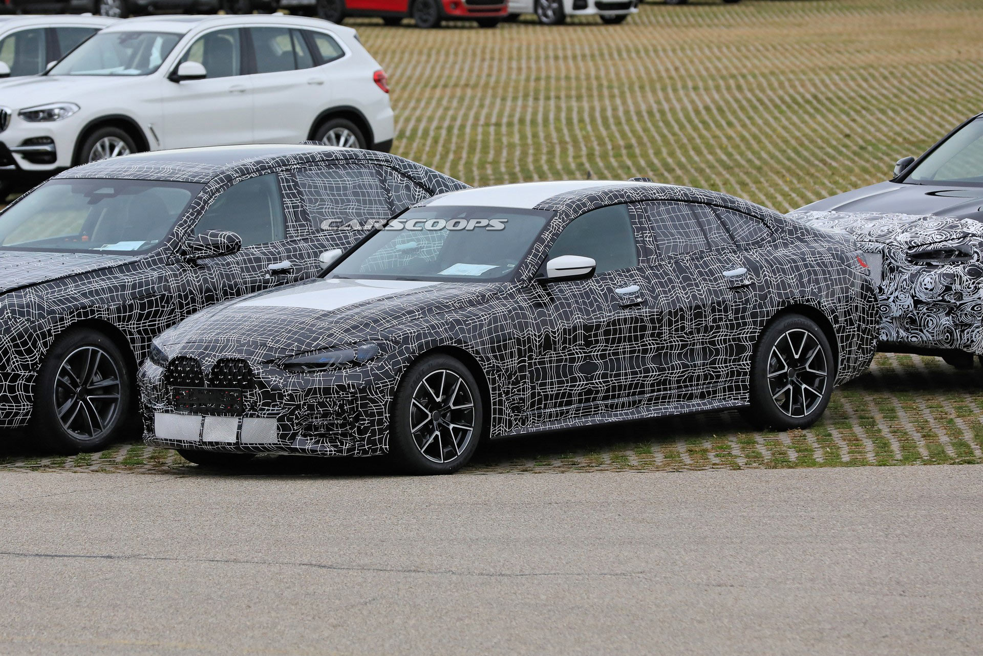 2022 BMW 4-Series Gran Coupe Spied With Massive Grille And Sleeker Styling