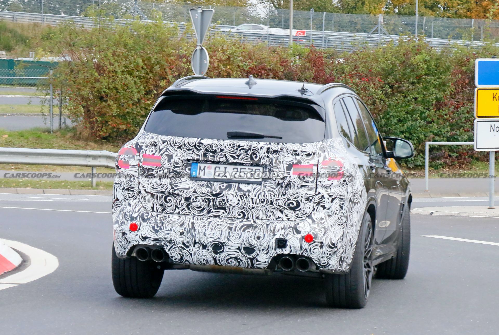 2022 BMW X3 M Facelift Takes To The Nürburgring For Its Spy Debut