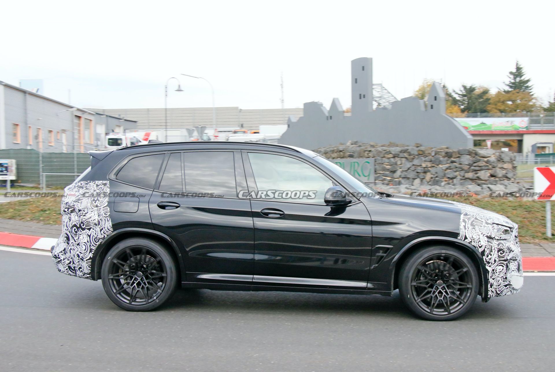 2022 BMW X3 M Facelift Takes To The Nürburgring For Its Spy Debut