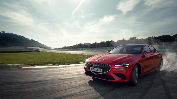 2022 Genesis G70 Features New Sport+ Mode And AWD System With Drift Function