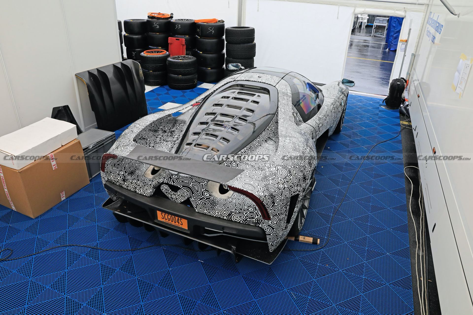 2022 SCG 004S Street-Legal Supercar Makes Track Debut On A Wet Nordschleife