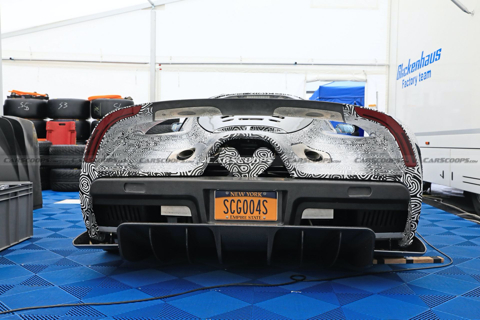 2022 SCG 004S Street-Legal Supercar Makes Track Debut On A Wet Nordschleife