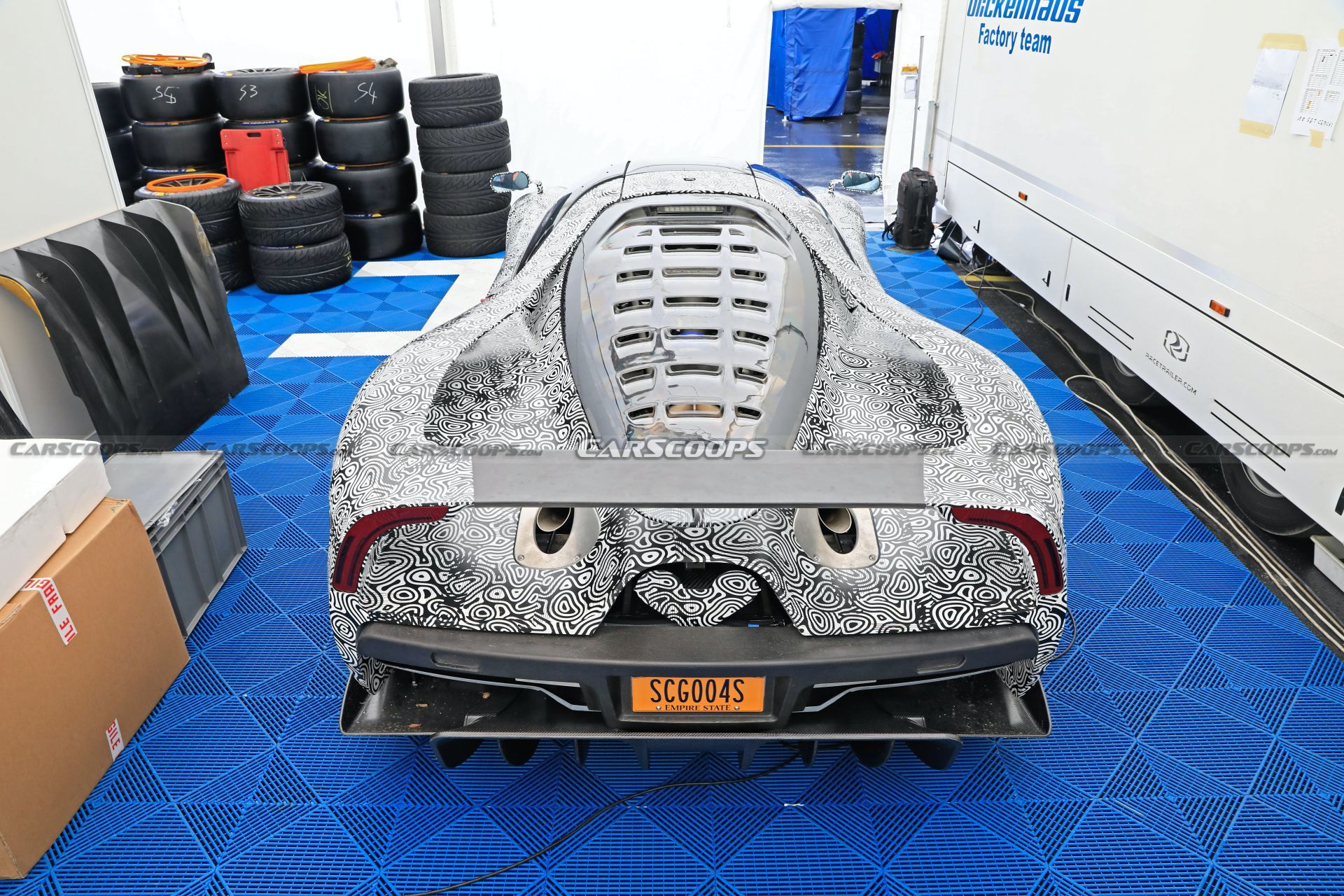 2022 SCG 004S Street-Legal Supercar Makes Track Debut On A Wet Nordschleife