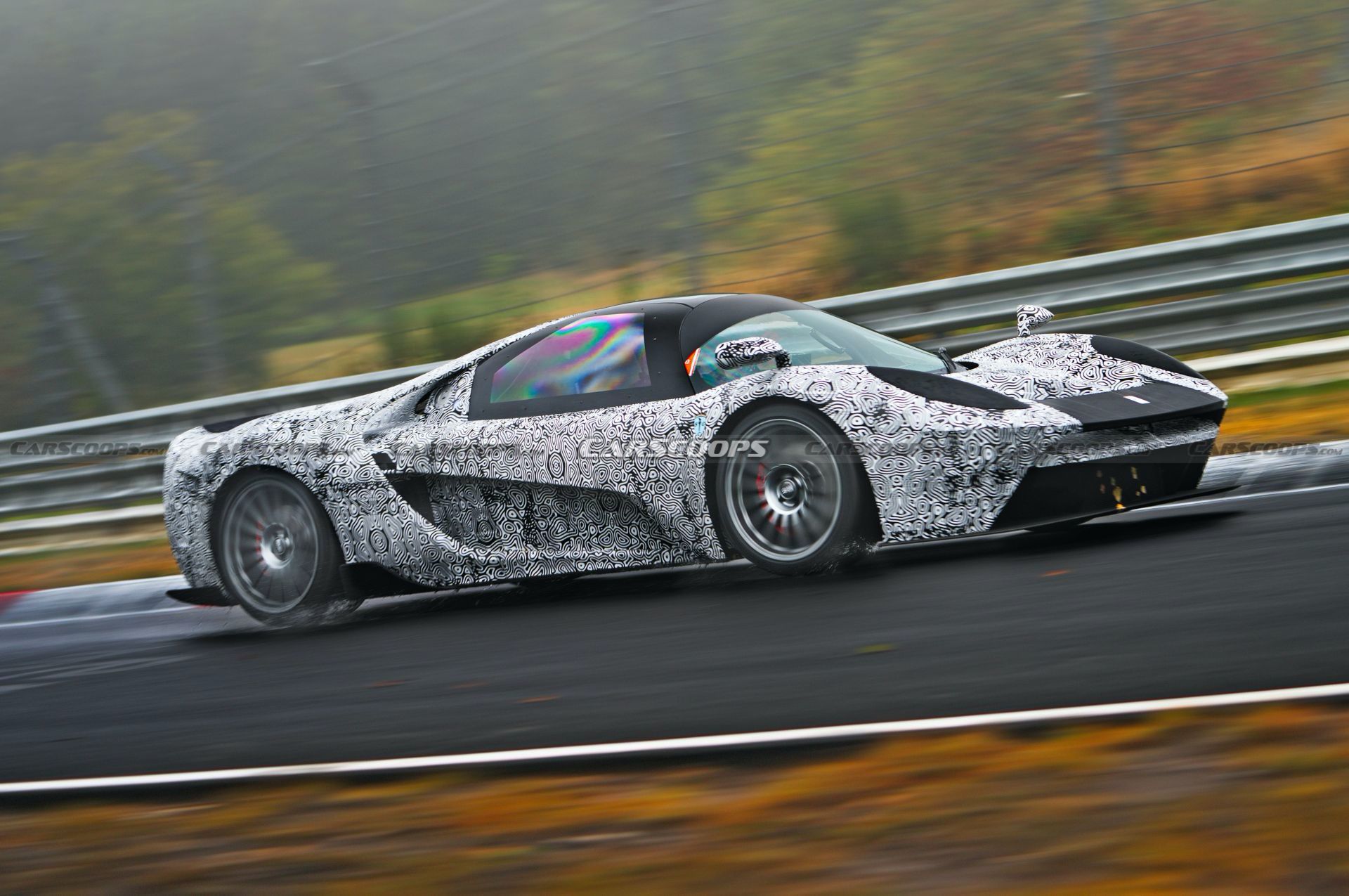 2022 SCG 004S Street-Legal Supercar Makes Track Debut On A Wet Nordschleife