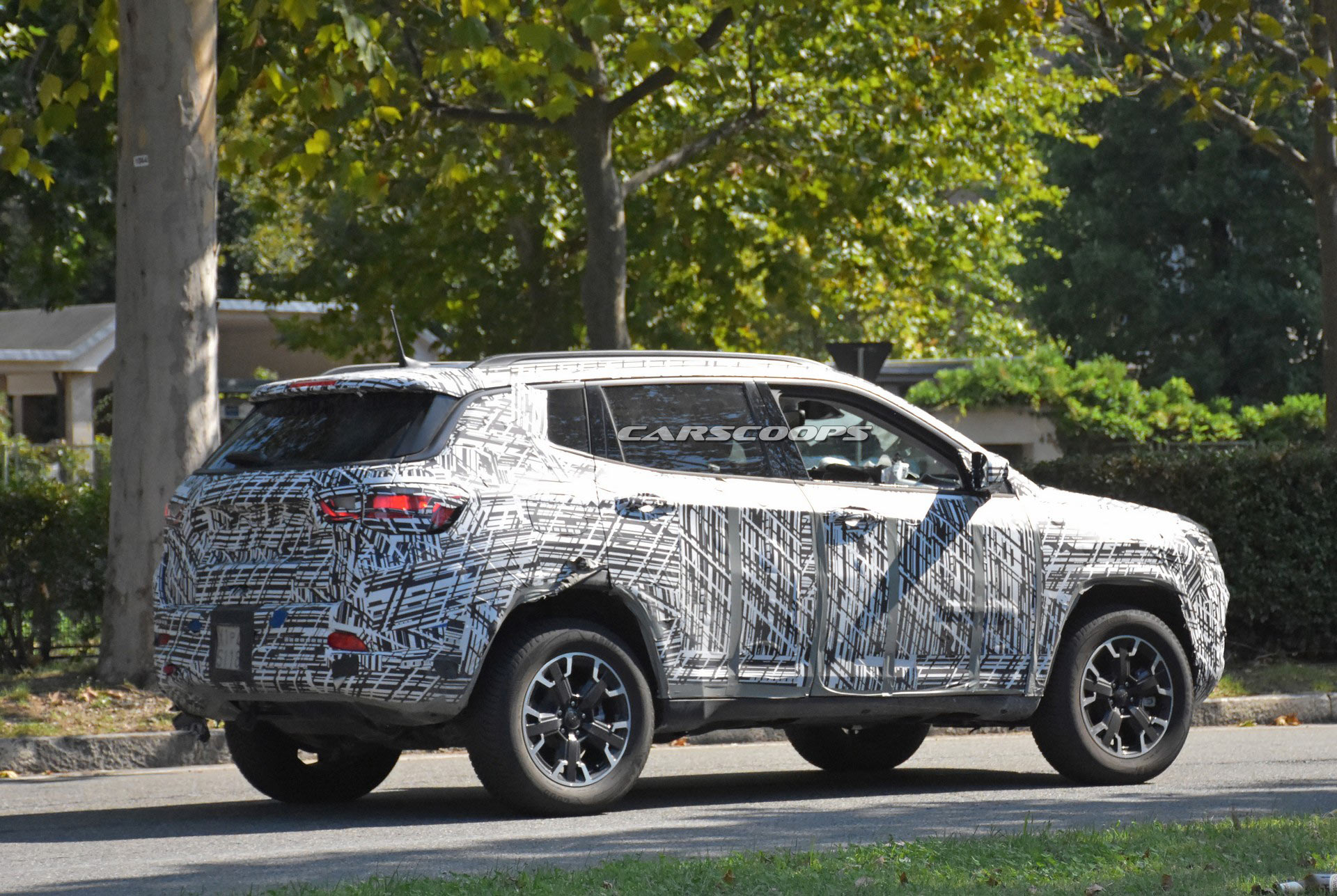 2022 Jeep Compass Spied With Updated Styling And Huge Infotainment System