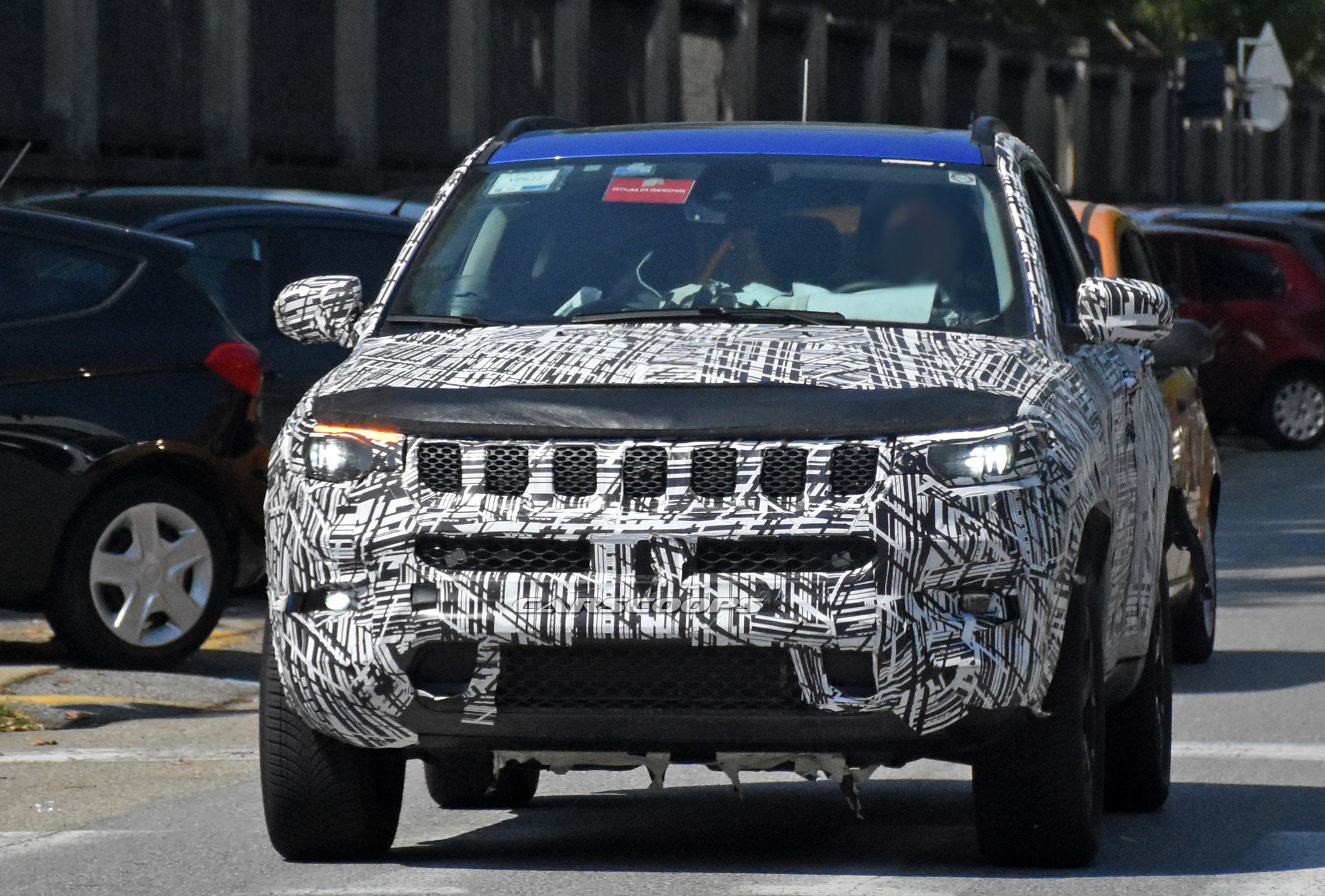 2022 Jeep Compass Spied With Updated Styling And Huge Infotainment System
