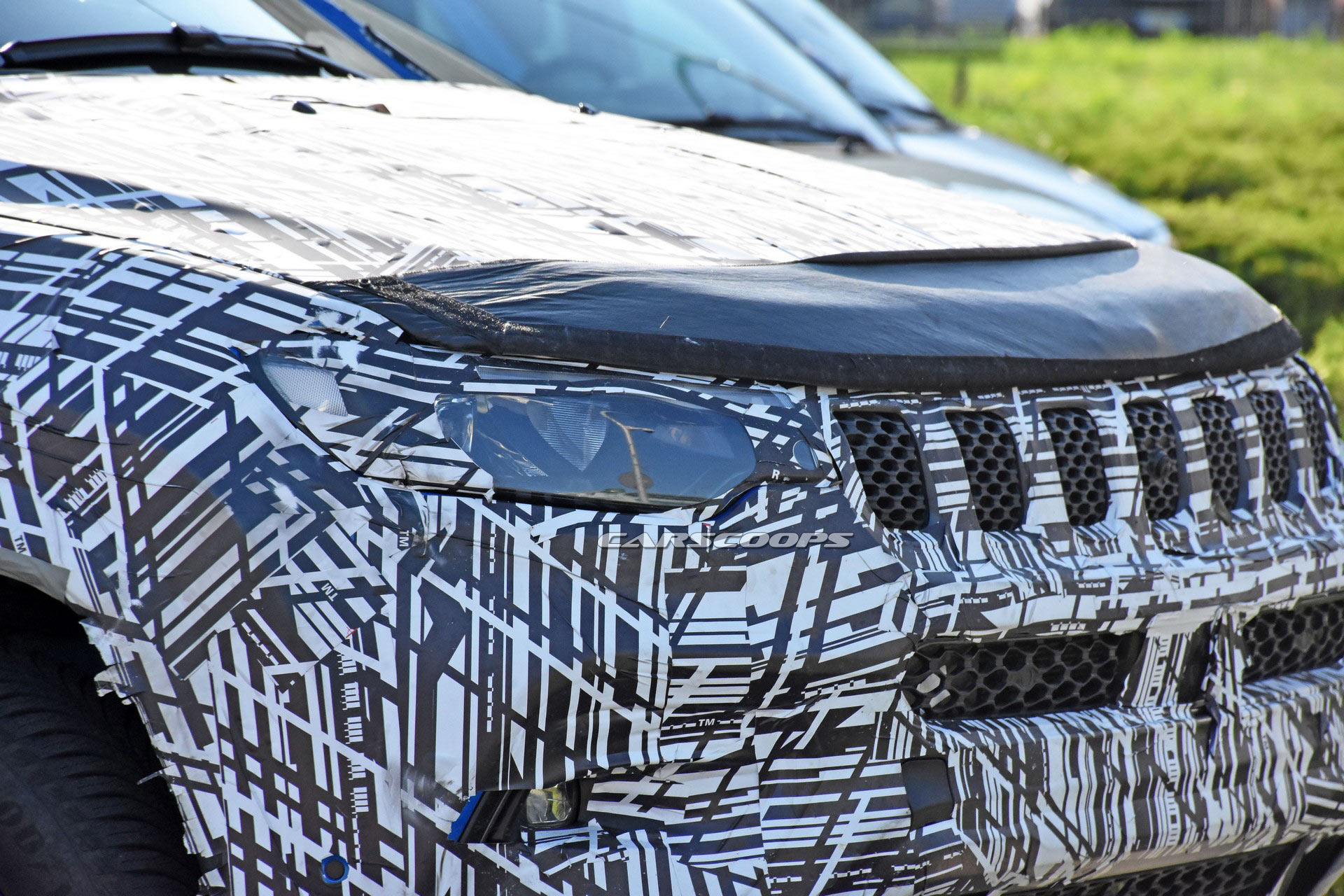 2022 Jeep Compass Spied With Updated Styling And Huge Infotainment System