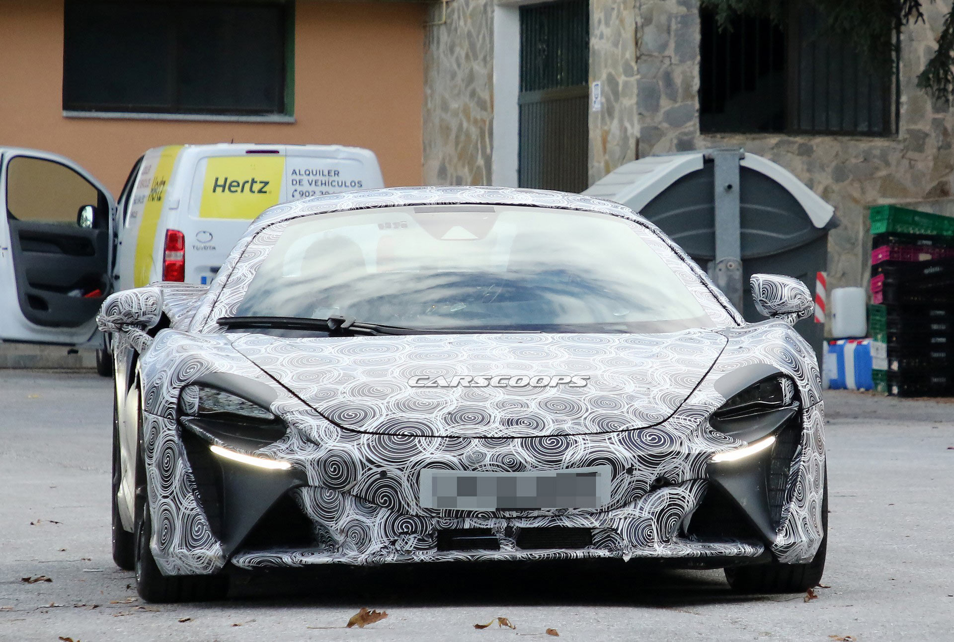 McLaren’s High-Performance Hybrid Hits The Patent Office As It Gets Caught By Spy Photographers