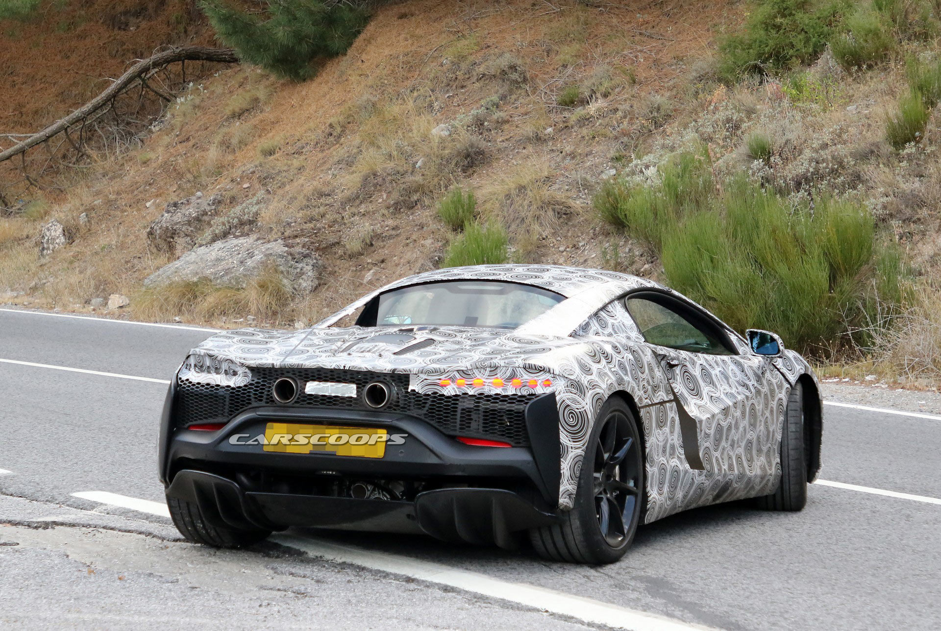McLaren’s High-Performance Hybrid Hits The Patent Office As It Gets Caught By Spy Photographers
