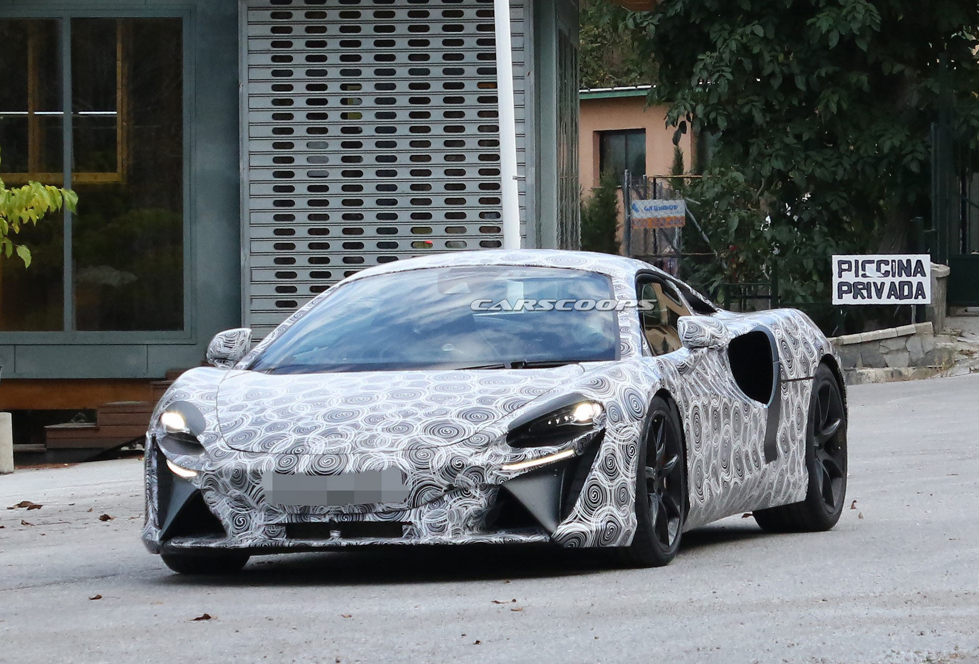 McLaren’s High-Performance Hybrid Hits The Patent Office As It Gets Caught By Spy Photographers