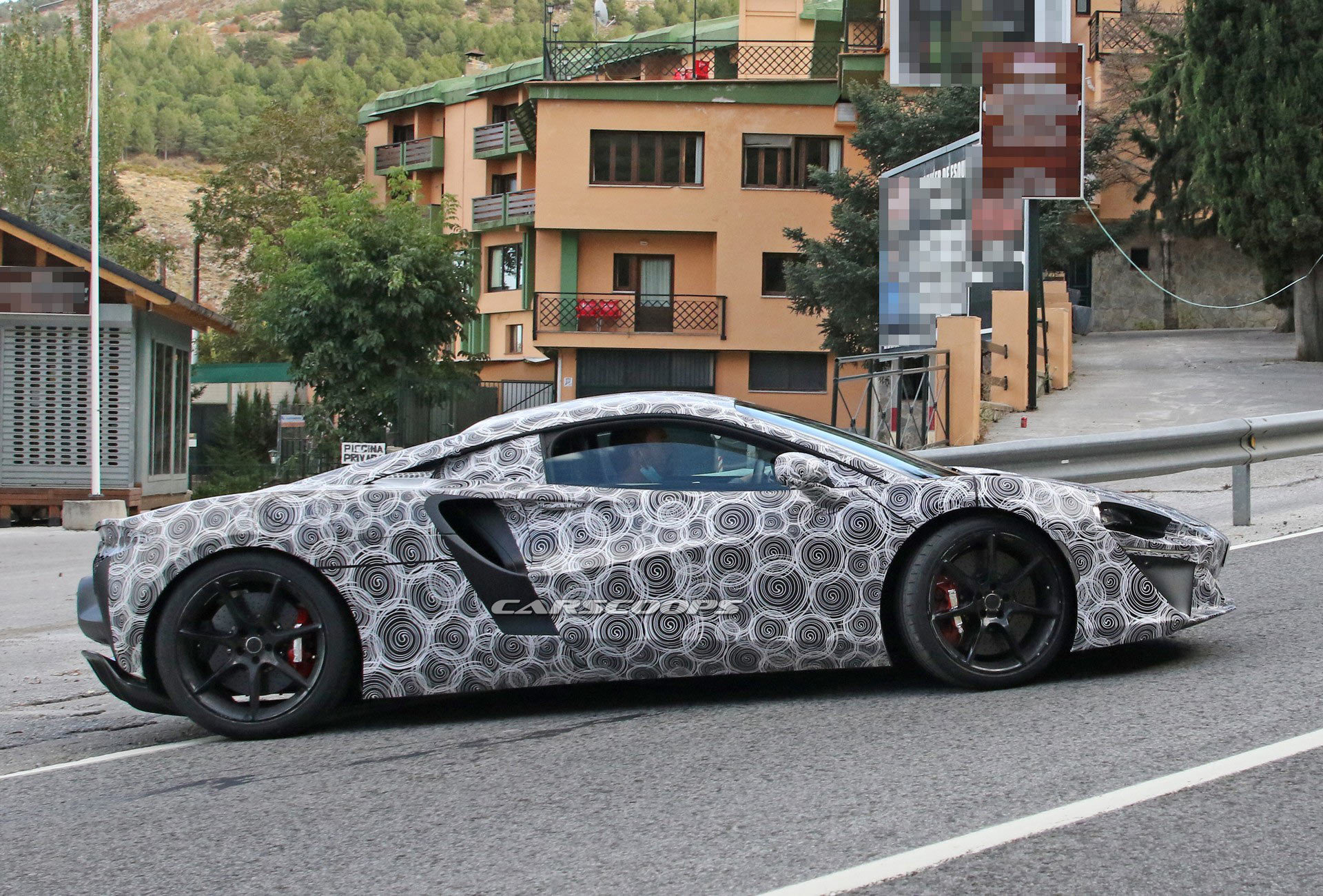 McLaren’s High-Performance Hybrid Hits The Patent Office As It Gets Caught By Spy Photographers