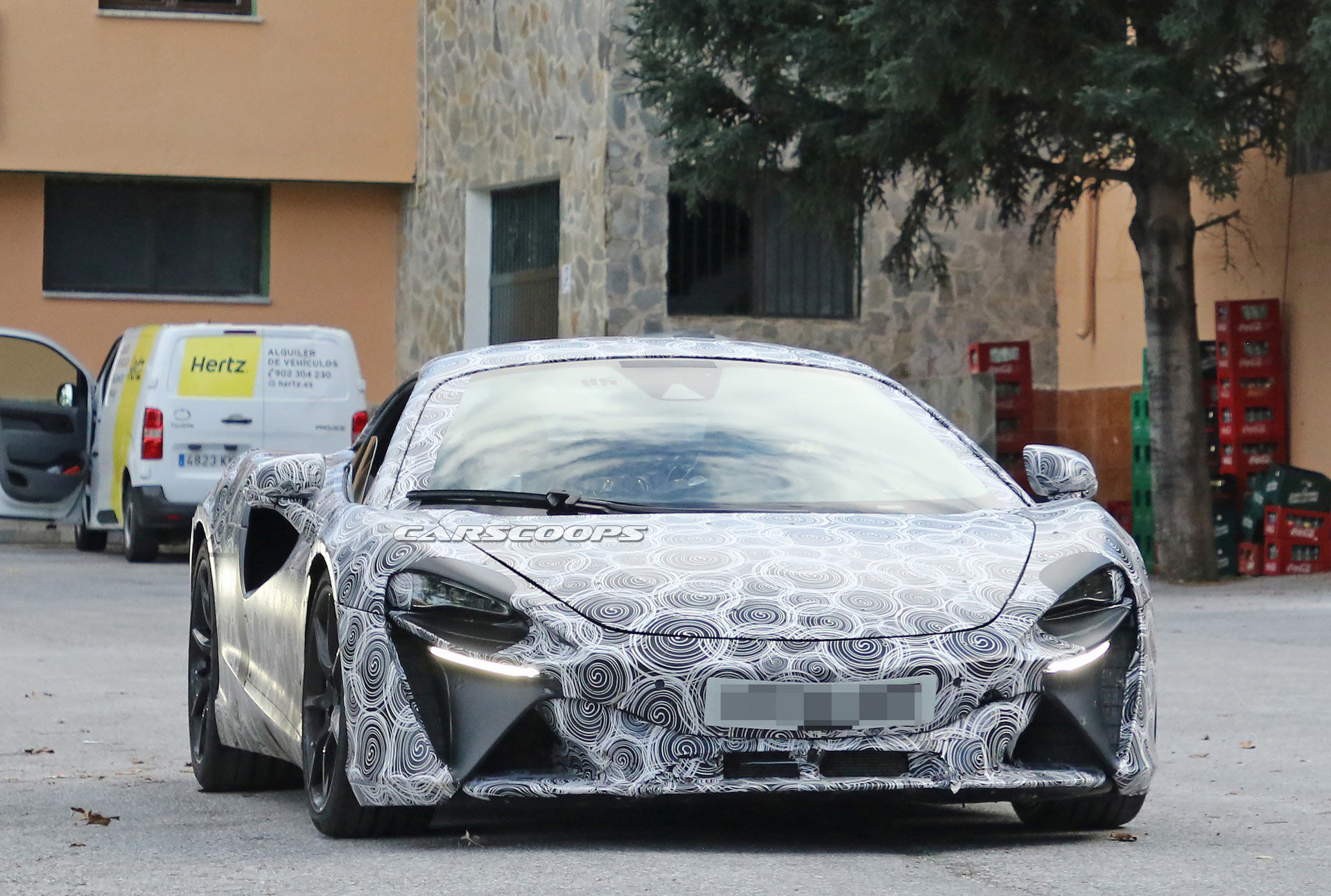 McLaren’s High-Performance Hybrid Hits The Patent Office As It Gets Caught By Spy Photographers