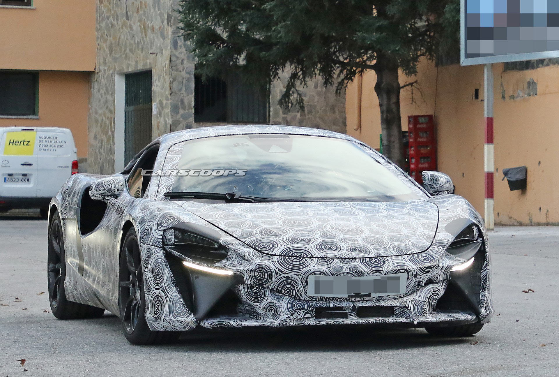McLaren’s High-Performance Hybrid Hits The Patent Office As It Gets Caught By Spy Photographers
