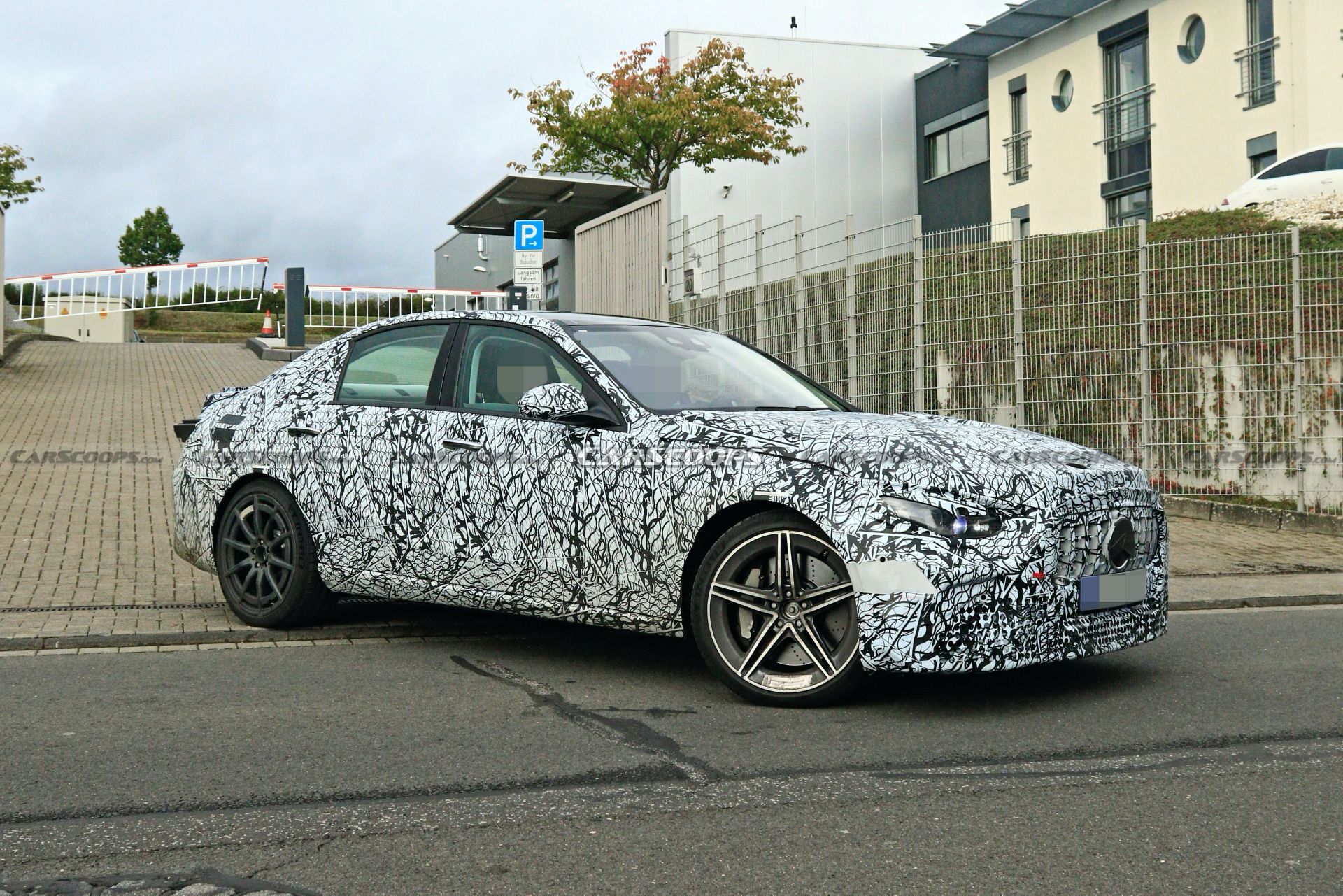 Muscled Up 2022 Mercedes-AMG C63 Makes Spy Debut With Mystery Powertrain