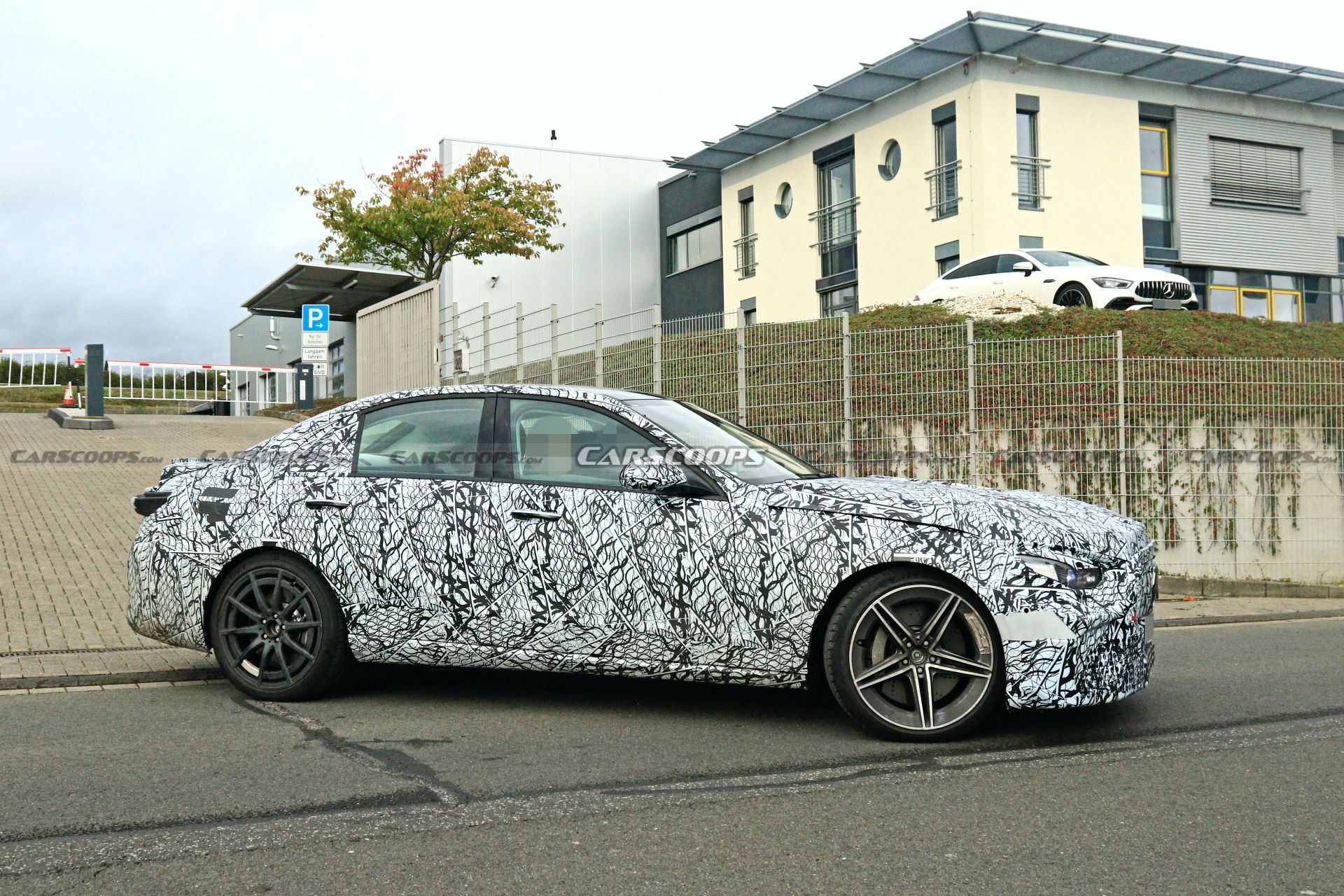 Muscled Up 2022 Mercedes-AMG C63 Makes Spy Debut With Mystery Powertrain