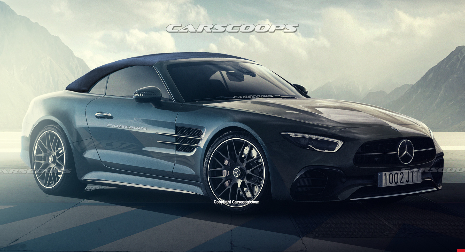 22 Mercedes Amg Sl What It Ll Look Like Powertrains Tech And Everything Else We Know Carscoops