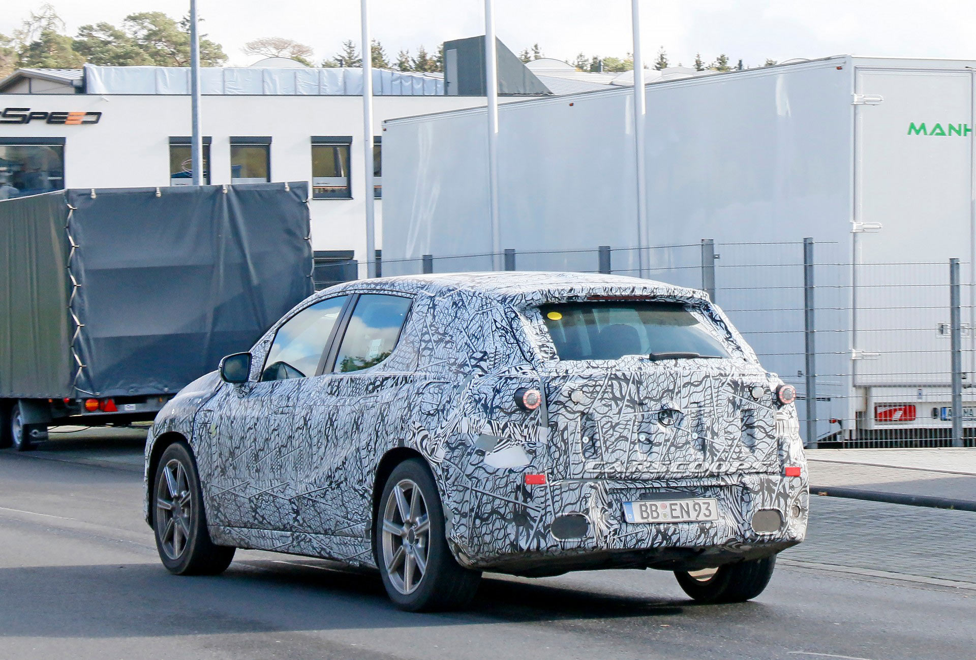 New Mercedes EQS Range-Topping Electric SUV Spied Inside And Out