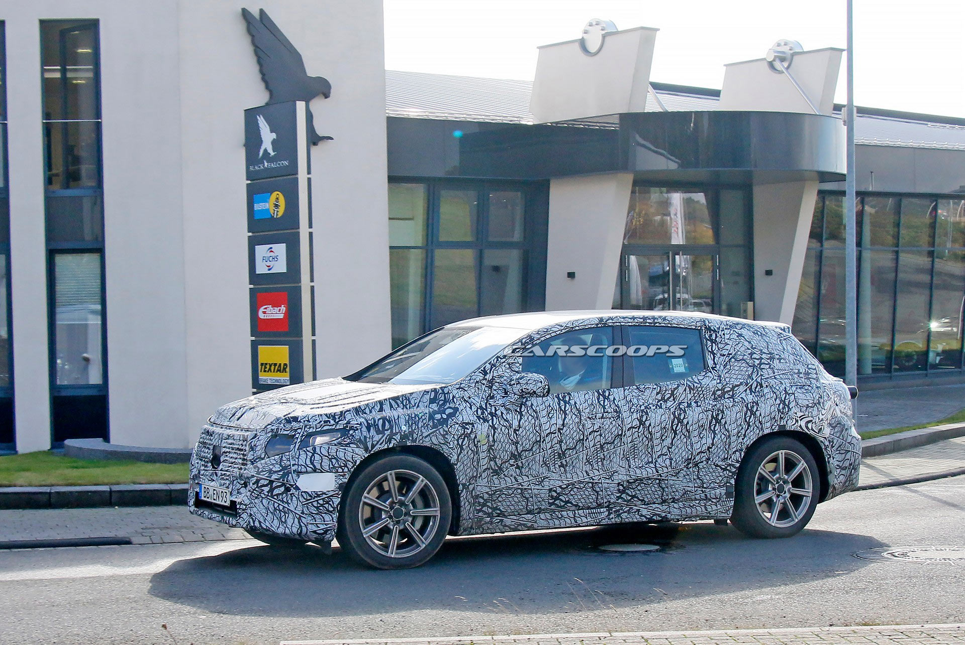 New Mercedes EQS Range-Topping Electric SUV Spied Inside And Out