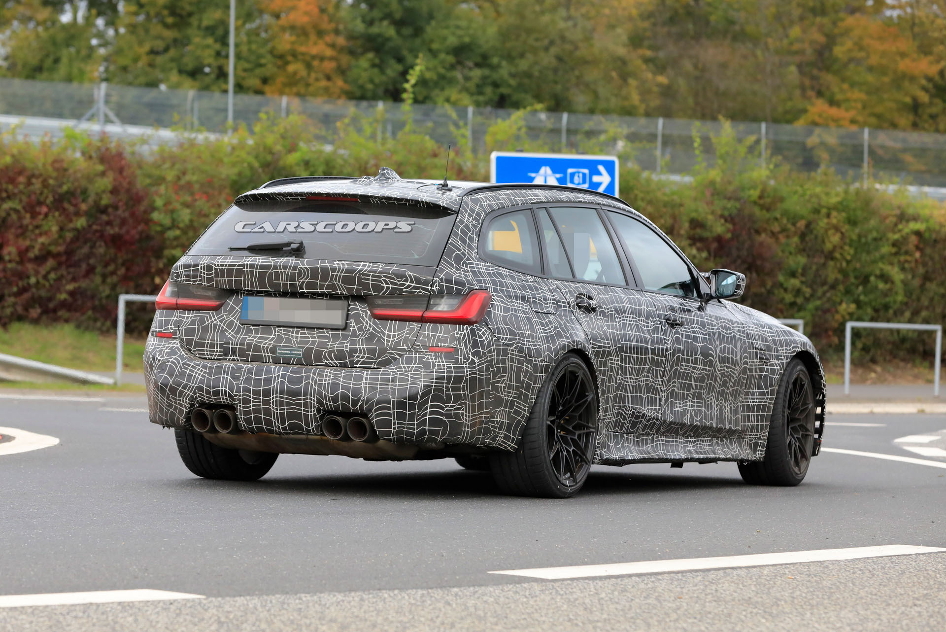 2022 BMW M3 Touring Prototype Dials Its Sport Settings To Eleven For The ‘Ring