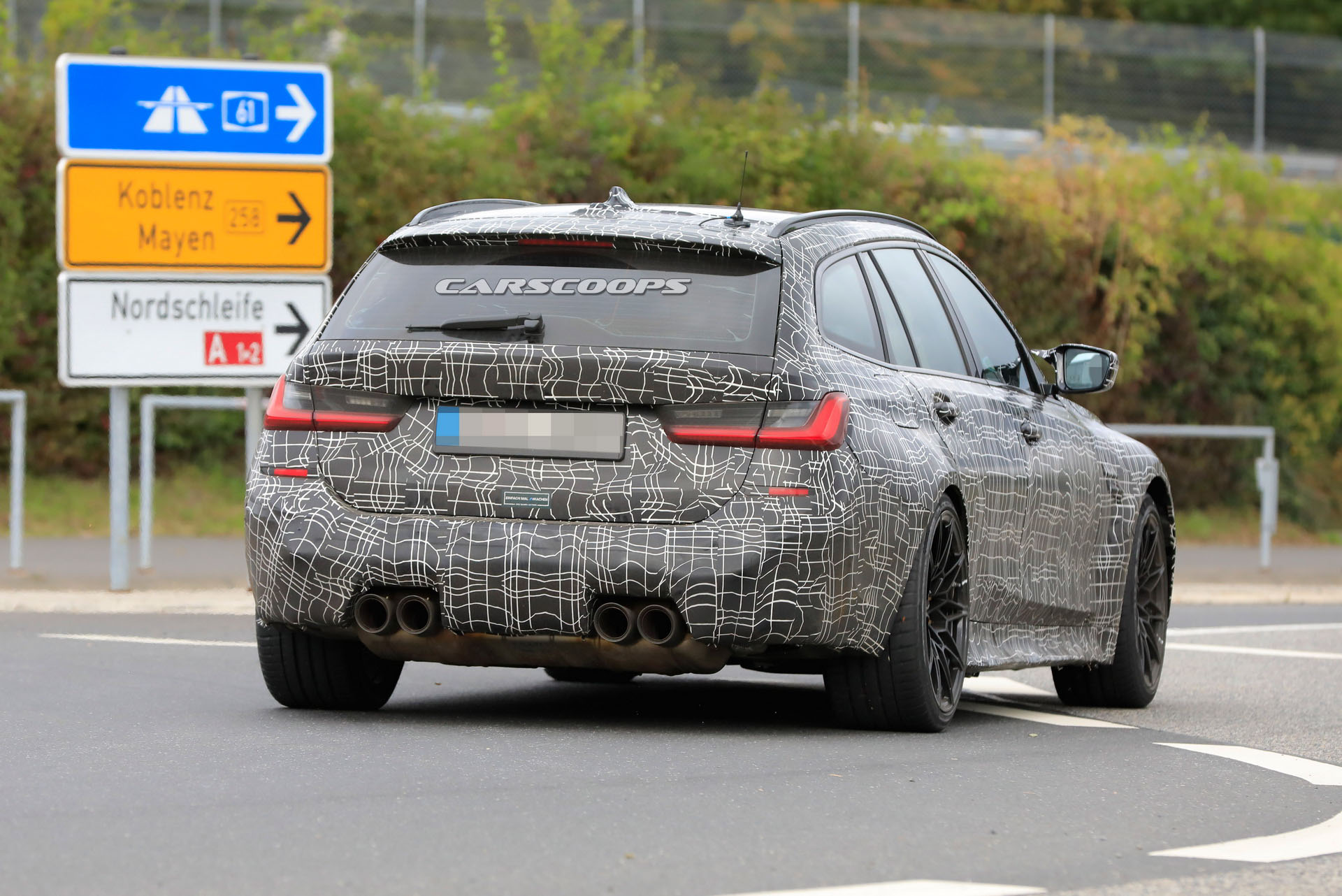 2022 BMW M3 Touring Prototype Dials Its Sport Settings To Eleven For The ‘Ring