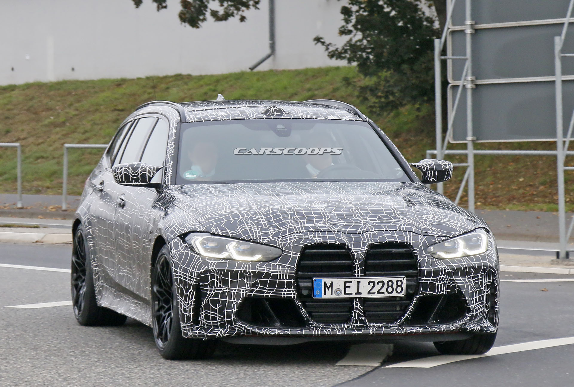 2022 BMW M3 Touring Prototype Dials Its Sport Settings To Eleven For The ‘Ring