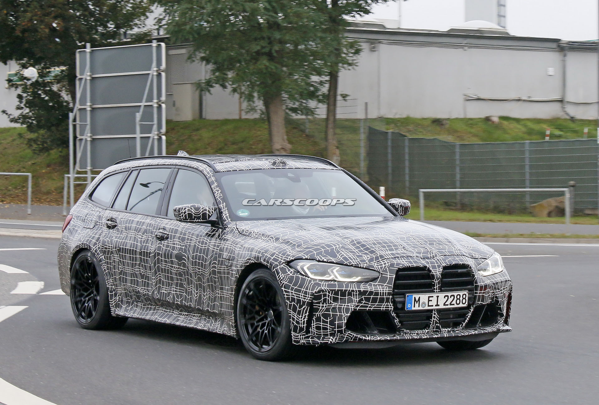 2022 BMW M3 Touring Prototype Dials Its Sport Settings To Eleven For The ‘Ring
