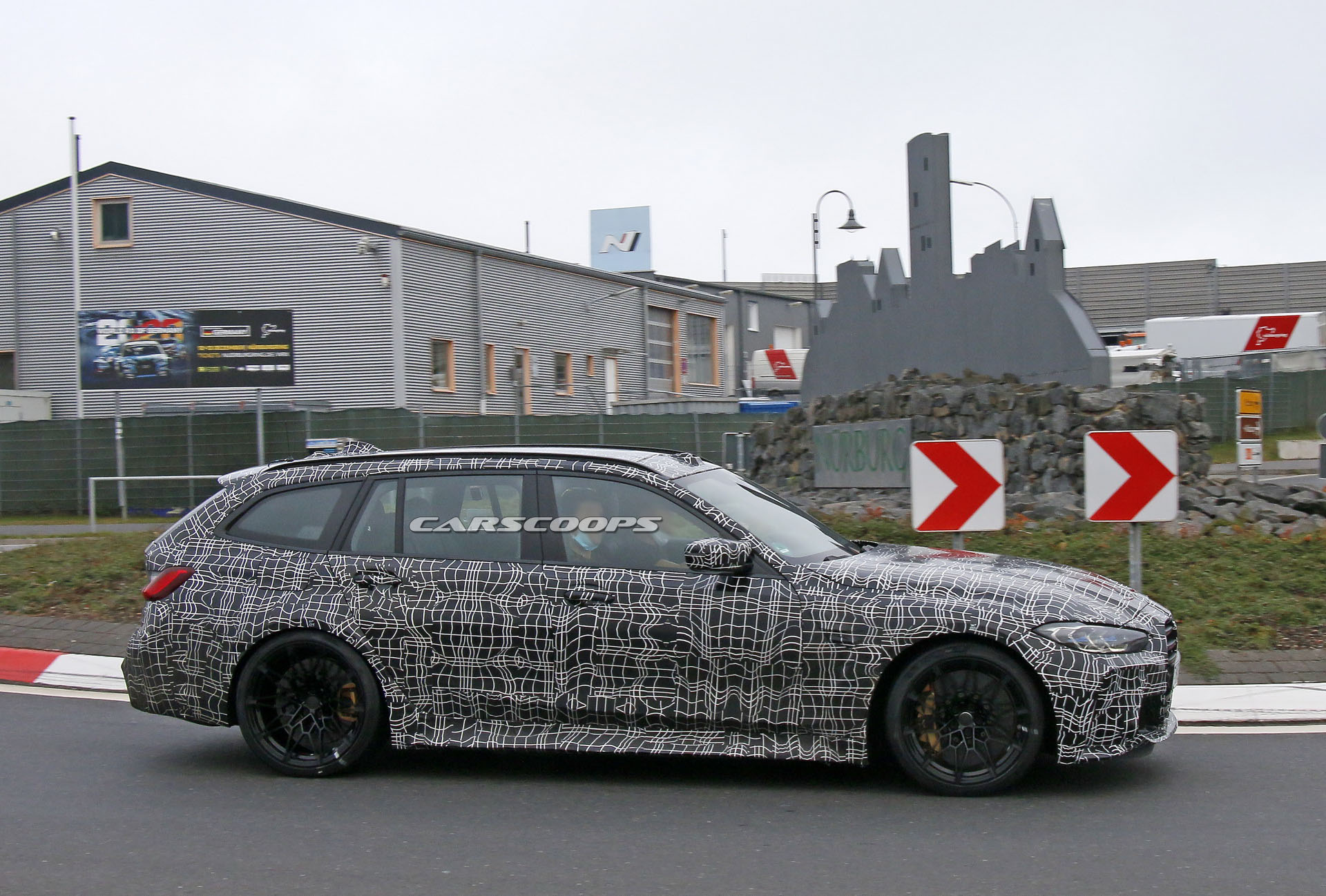 2022 BMW M3 Touring Prototype Dials Its Sport Settings To Eleven For The ‘Ring