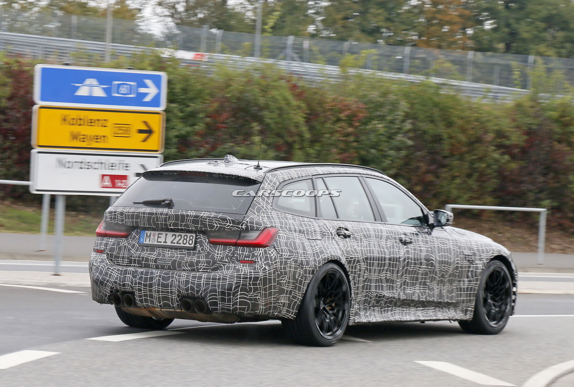 2022 BMW M3 Touring Prototype Dials Its Sport Settings To Eleven For The ‘Ring