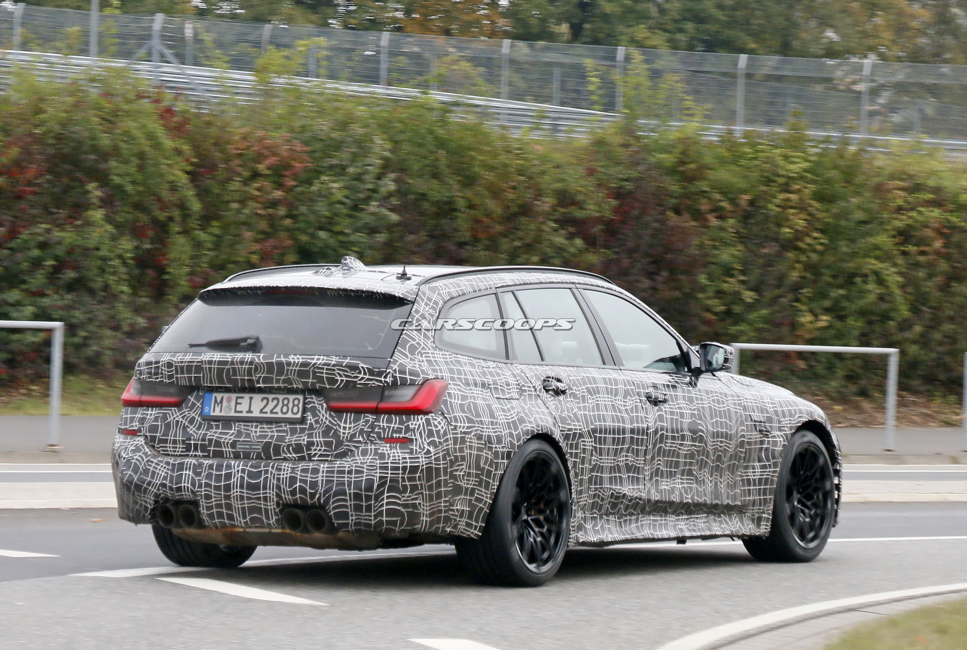 2022 BMW M3 Touring Prototype Dials Its Sport Settings To Eleven For The ‘Ring