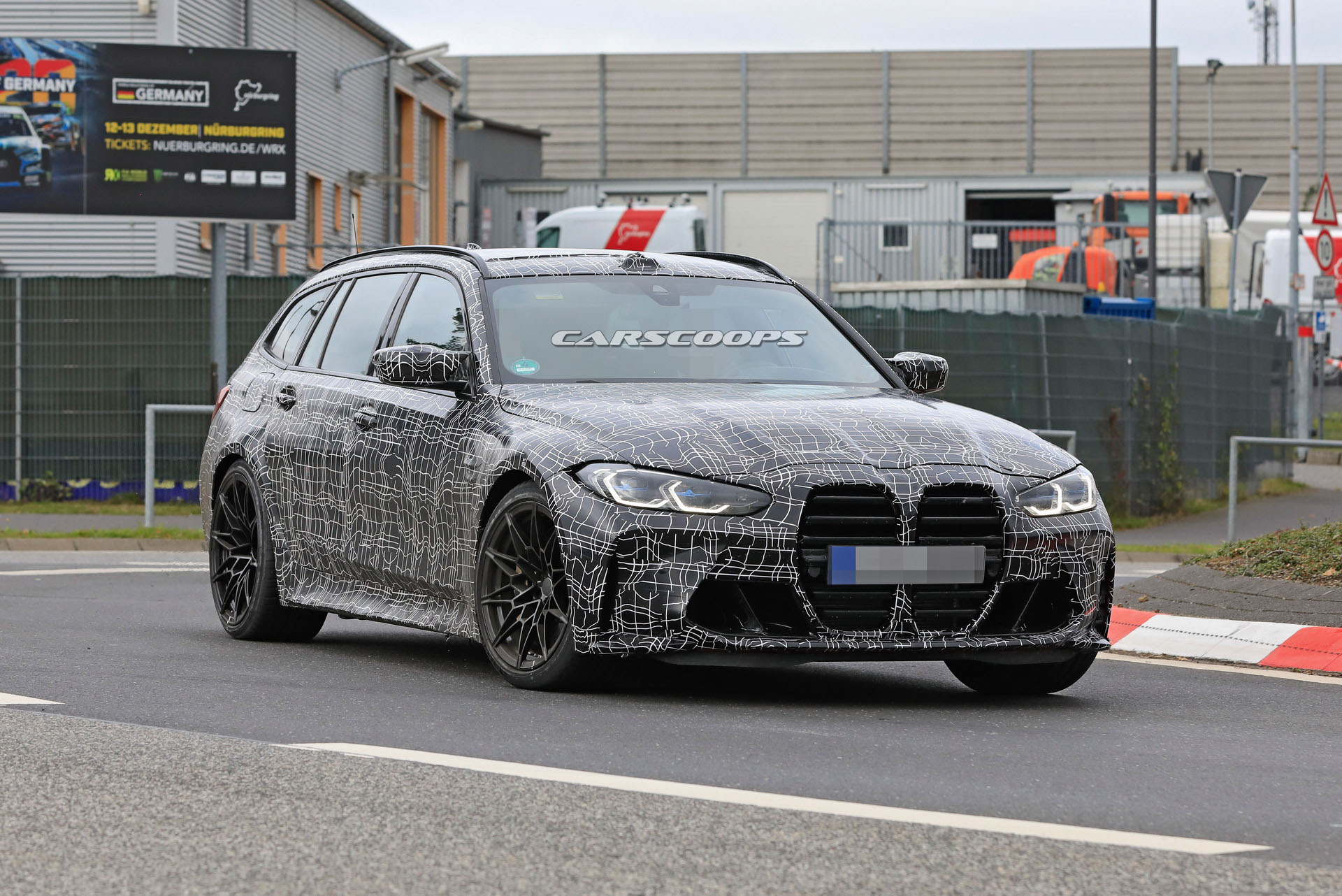 2022 BMW M3 Touring Prototype Dials Its Sport Settings To Eleven For The ‘Ring