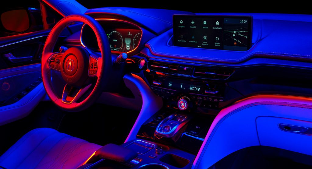 Acura Reveals The MDX Prototype’s Interior, Hints At A More Luxurious And High-Tech Production Model