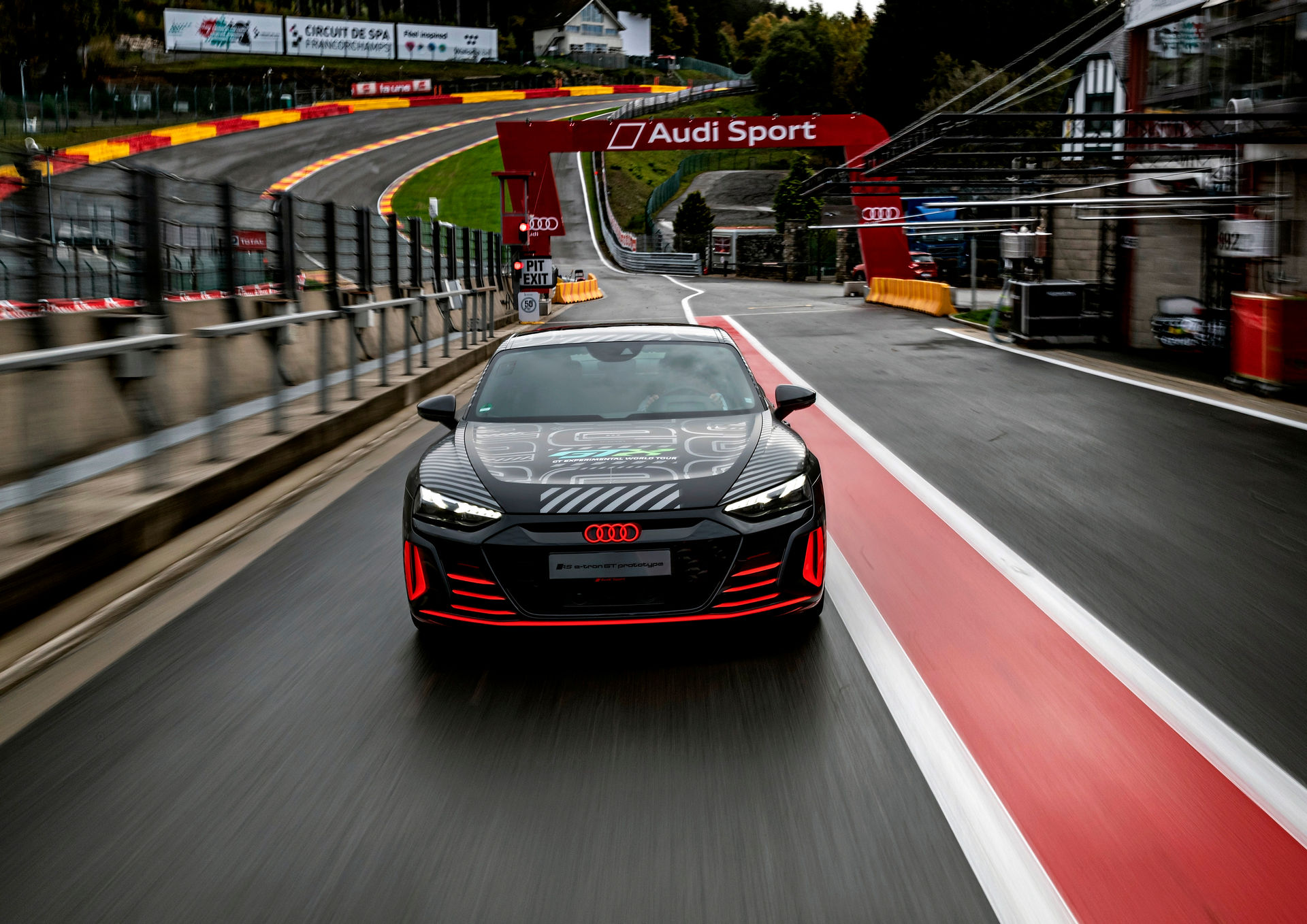 Audi RS E-Tron GT Teased Before Pacing The Field At 24 Hours Of Spa