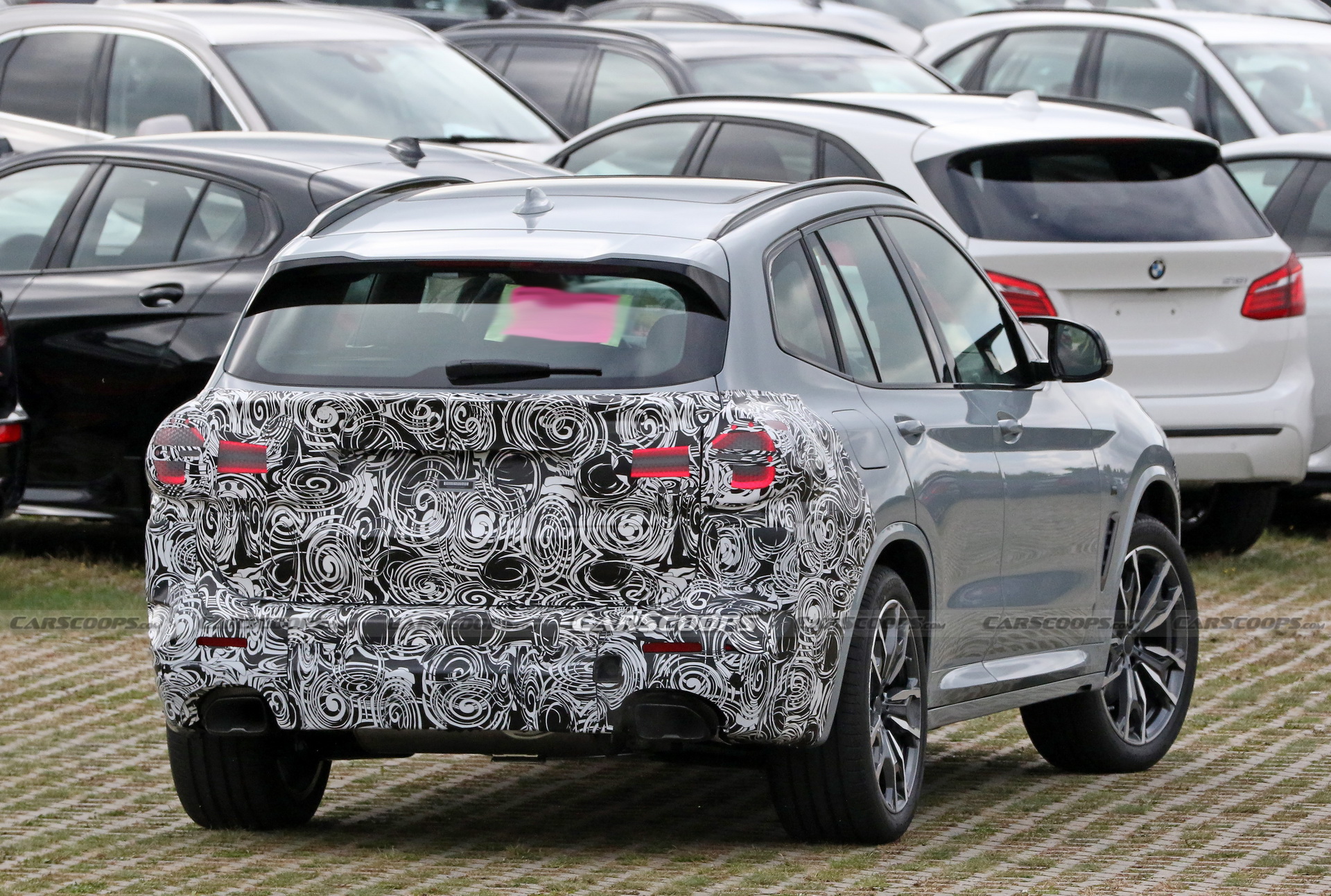 Facelifted 2021 BMW X3 M40i Drops Some Camo In Latest Spy Shots